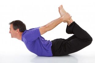Yoga asana prostatitisa